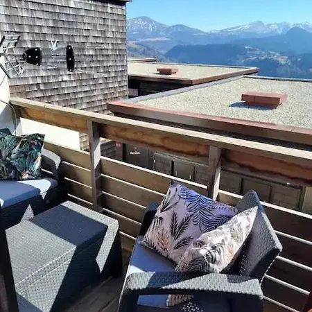 Appartement Duplex Avec Vue Sur Le Sancy Et Garage Couvert Murat-le-Quaire Exterior photo